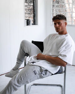 X. Oversized T-Shirt - White