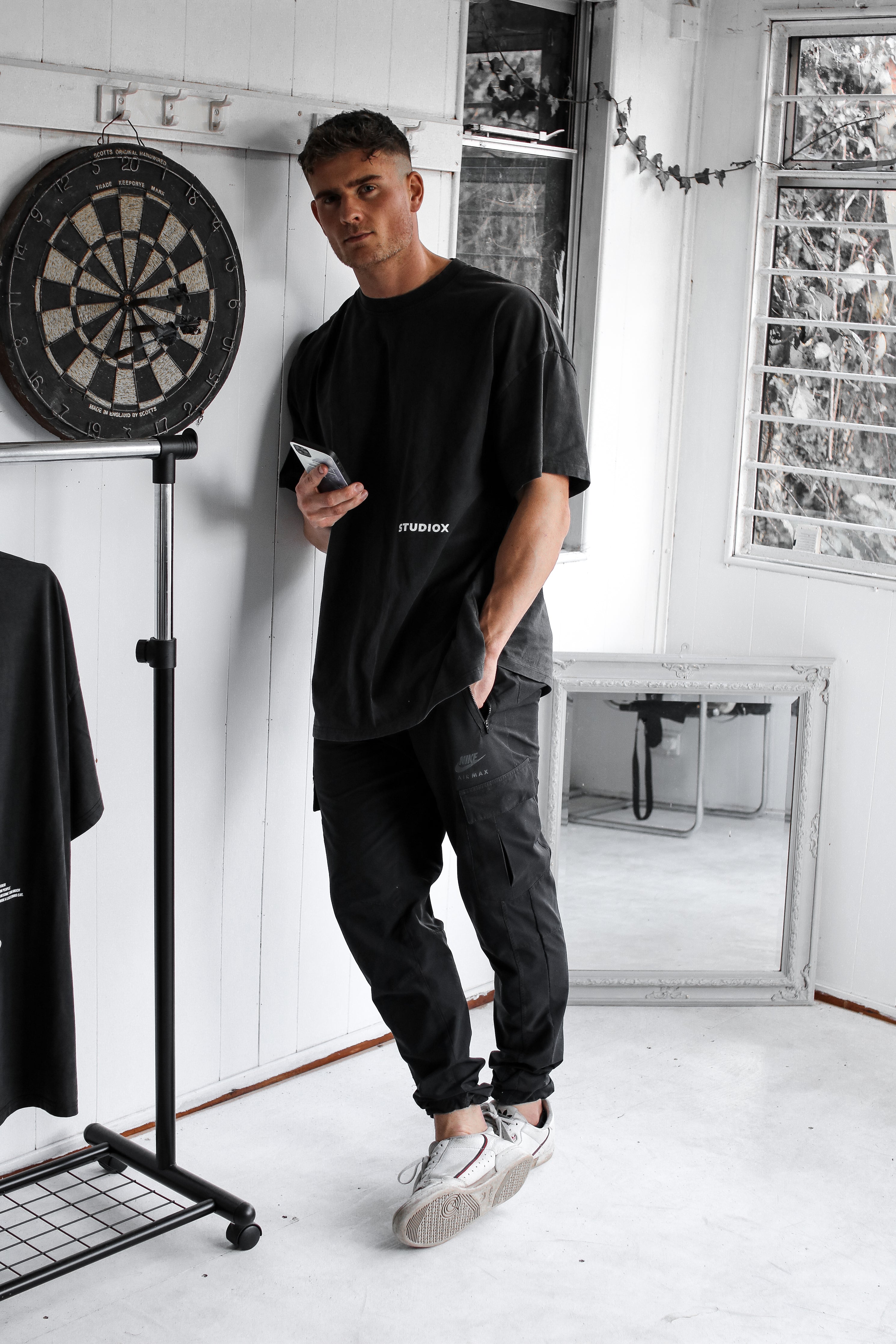 Studio X Acid Wash Tee