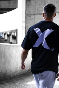 Black Oversized Graphic Tee